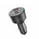 Автомобільний зарядний пристрій Earldom ES-CC35 200W Black