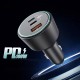 Автомобільний зарядний пристрій Earldom ES-CC35 200W Black