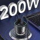 Автомобільний зарядний пристрій Earldom ES-CC35 200W Black