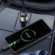 Автомобільний зарядний пристрій Rock H20 Dual Port A+C 15W Black