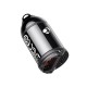 Автомобільний зарядний пристрій Rock H18 Mini Dual-port A+C 30W Black
