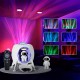 Нічний світильник-проектор XO CF38 Starlight Lander Ambient Light + Speaker White