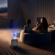 Нічний світильник-проектор XO CF38 Starlight Lander Ambient Light + Speaker White