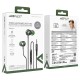 Дротові навушники ACEFAST L4 in-ear wired earphones with mic 3.5mm Black