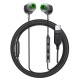 Дротові навушники ACEFAST L5 in-ear wired earphones with mic Type-C Black
