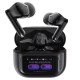 Бездротові Bluetooth навушники ACEFAST W6 smart screen active noise cancelling true wireless earbuds BT 5.4 Black