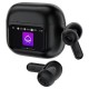 Бездротові Bluetooth навушники ACEFAST W6 smart screen active noise cancelling true wireless earbuds BT 5.4 Black