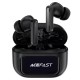 Бездротові Bluetooth навушники ACEFAST W6 smart screen active noise cancelling true wireless earbuds BT 5.4 Black