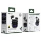Бездротові Bluetooth навушники ACEFAST W6 smart screen active noise cancelling true wireless earbuds BT 5.4 Black