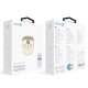 Бездротові Bluetooth навушники Veron A30 Ultrasound BT 5.3 Milky white
