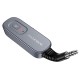 Автомобільний Bluetooth адаптер Borofone BC51 Clear Way AUX BT 5.4 Grey