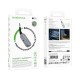 Автомобільний Bluetooth адаптер Borofone BC51 Clear Way AUX BT 5.4 Grey