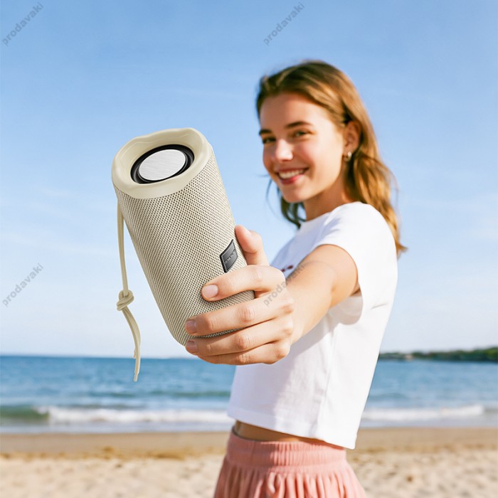 Портативна колонка Bluetooth BOROFONE BR100 Joy sports BT speaker 10W Beige