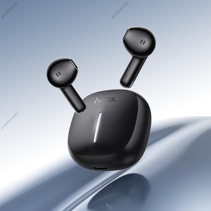 Бездротові Bluetooth навушники Hoco EQ33 Gem wireless headset BT 5.4 Black
