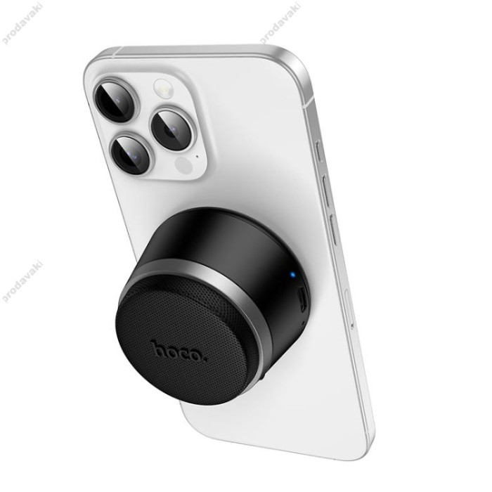Портативна магнітна колонка Bluetooth HOCO HC43 Surpass BT5.4 IPX4 5W Black