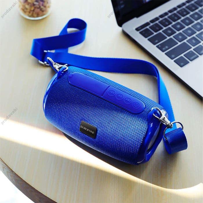 Портативна колонка Bluetooth BOROFONE BR4 Horizon sports 5W blue