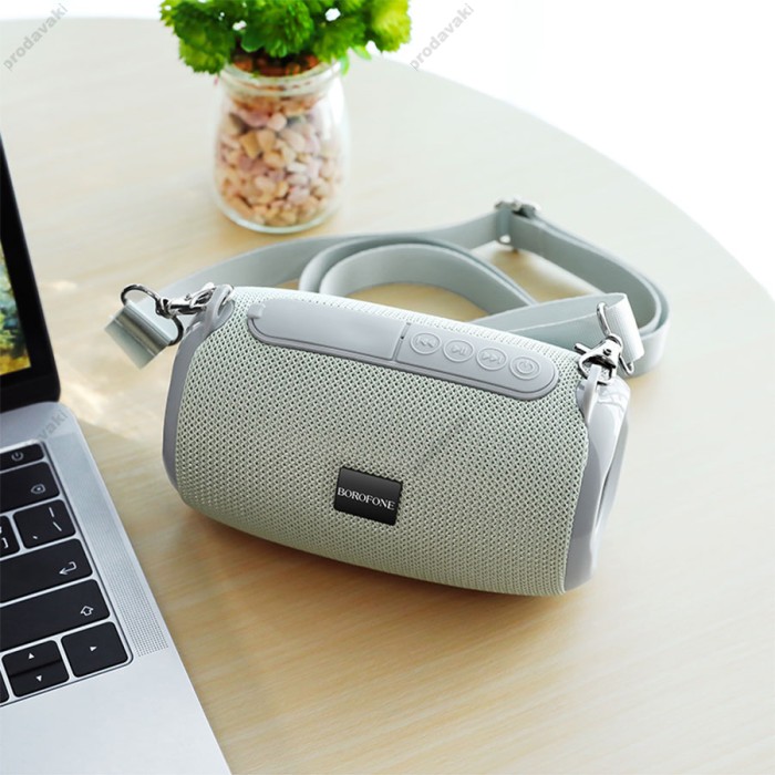 Портативна колонка Bluetooth BOROFONE BR4 Horizon sports 5W grey