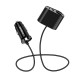 Автомобільний зарядний пристрій розгалужувач WiWU QC300 Car Charger 42W Black