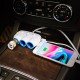 Автомобільний зарядний пристрій розгалужувач HOCO C1 dual USB triple cigarette 3in1 White