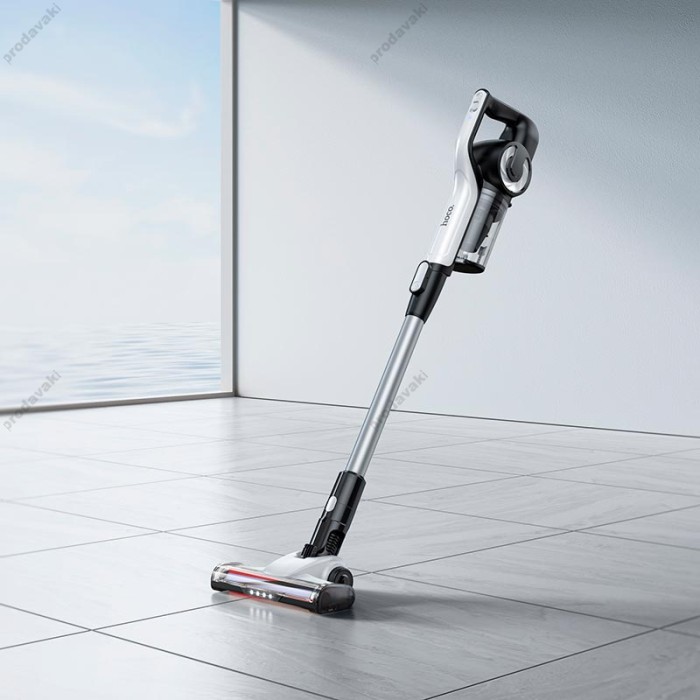 Ручний бездротовий пилосос вертикальний Hoco HY11 Wireless handheld roller brush Vacuum cleaner White