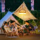 Лампа зовнішня (кемпінгова лампа) CH D88-1 з LED стрічкою 10м