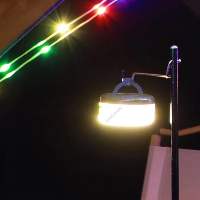 Лампа зовнішня (кемпінгова лампа) CH YD2314 з LED стрічкою 8м