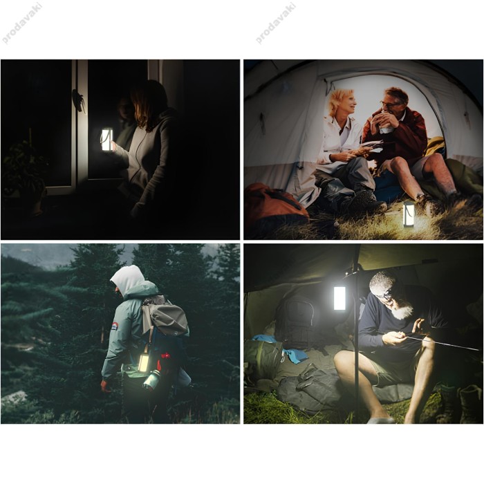 Лампа зовнішня (кемпінгова лампа) Glocusent Disaster Level Camping Lantern IP68 Green