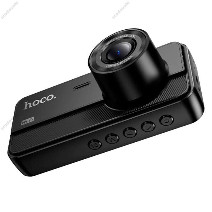 Відеореєстратор HOCO DV15 rear camera driving recorder 720p Wi-Fi Black