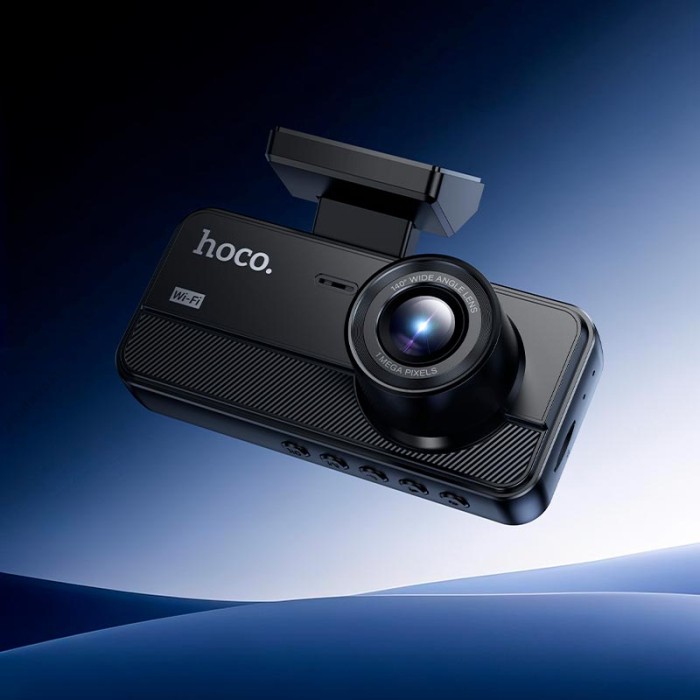 Відеореєстратор HOCO DV15 rear camera driving recorder 720p Wi-Fi Black