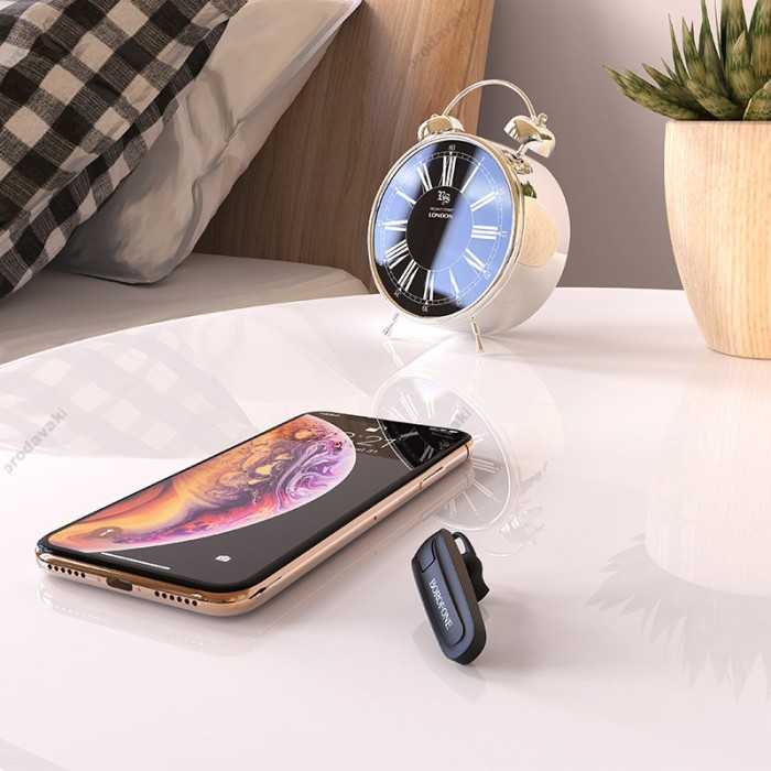 Бездротова Bluetooth гарнітура BOROFONE BC21 Encourage sound BT 4.2 Black