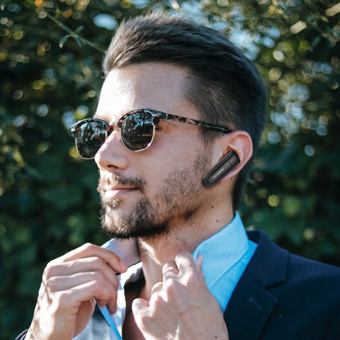 Бездротова Bluetooth гарнітура BOROFONE BC21 Encourage sound BT 4.2 Black