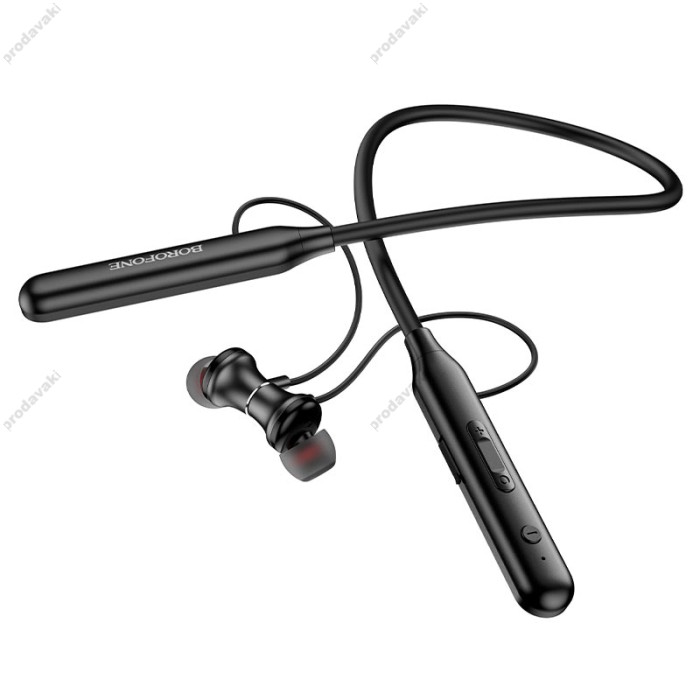 Бездротові Bluetooth навушники Borofone BE56 Powerful BT 5.0 Black