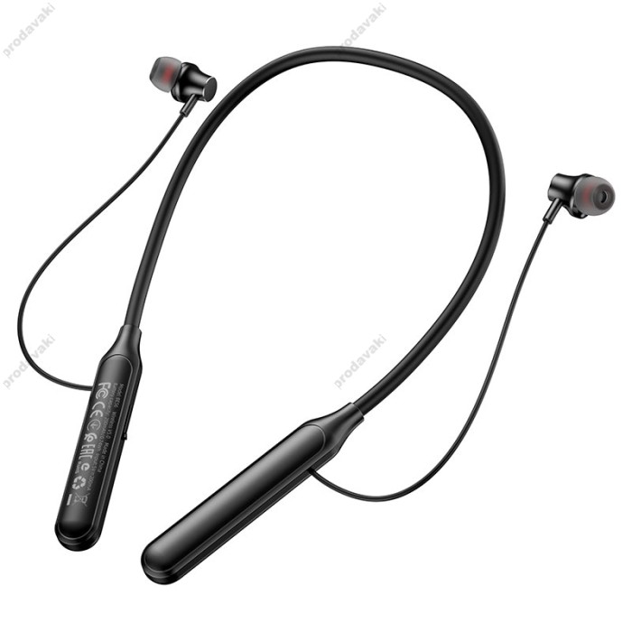 Бездротові Bluetooth навушники Borofone BE56 Powerful BT 5.0 Black