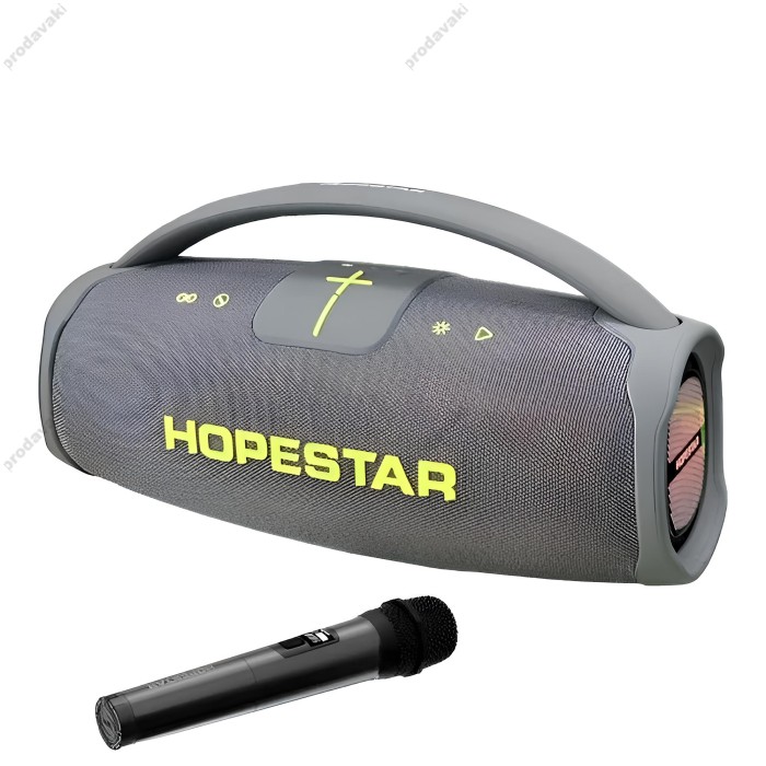 Портативна колонка Bluetooth HOPESTAR A65 300W Gray