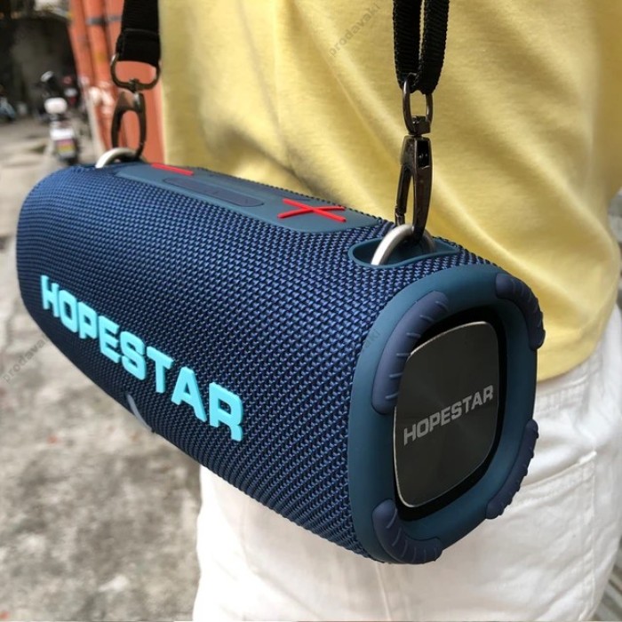 Портативна колонка Bluetooth Hopestar H50 20W Blue