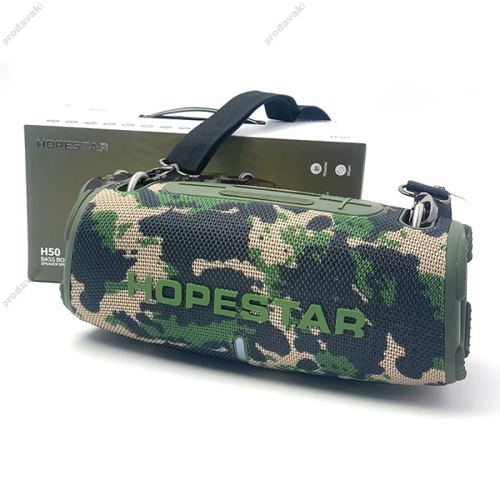 Портативна колонка Bluetooth Hopestar H50 20W Army