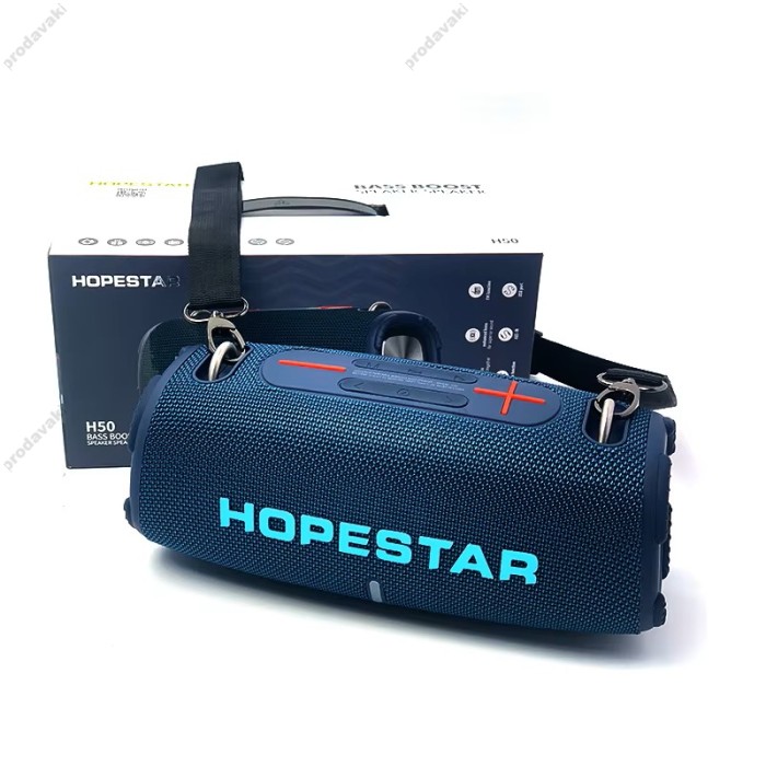 Портативна колонка Bluetooth Hopestar H50 20W Blue