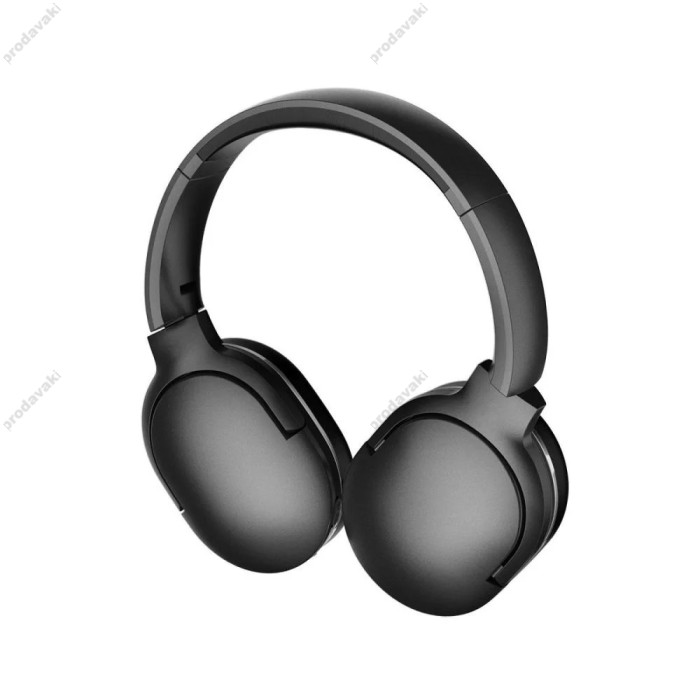 Бездротові Bluetooth навушники BASEUS D02 Pro Encok Wireless headphone BT5.0, AUX Black (NGD02-C01)
