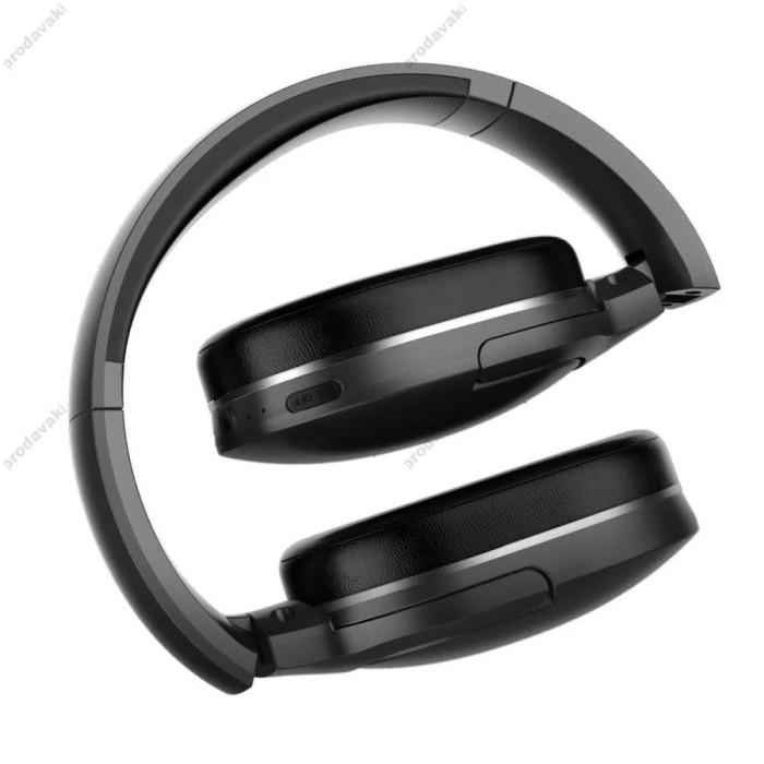 Бездротові Bluetooth навушники BASEUS D02 Pro Encok Wireless headphone BT5.0, AUX Black (NGD02-C01)