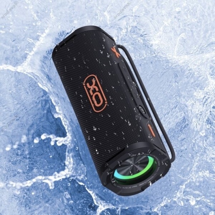 Портативна колонка Bluetooth XO F76 Portable Outdoor Dynamic RGB Wireless Speaker 30W Black