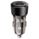 Автомобільний зарядний пристрій ACEFAST B12 PD dual port car charger 3A 60W Black