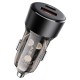 Автомобільний зарядний пристрій ACEFAST B12 PD dual port car charger 3A 60W Black
