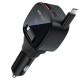 Автомобільний зарядний пристрій ACEFAST B17 car charger with telescopic cable 3A 95W Black