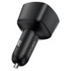Автомобільний зарядний пристрій ACEFAST B18 (2USB-C+USB-A) fast car charger 3A 200W Black