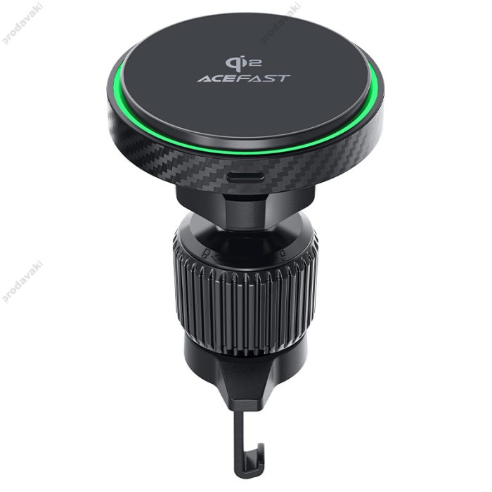 Автомобільний тримач ACEFAST D33 Qi2 magnetic wireless charging car holder for air vent 15W Black