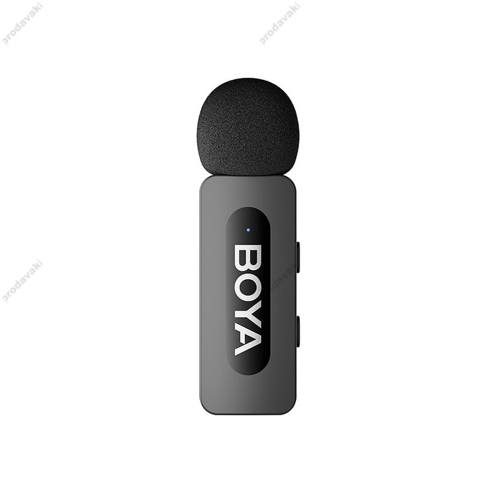 Бездротовий мікрофон BOYA BY-V2 Lightning 2 мікрофона Black