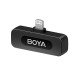 Бездротовий мікрофон BOYA BY-V2 Lightning 2 мікрофона Black