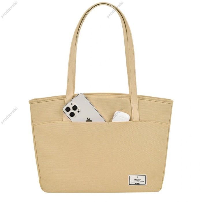 Сумка Wiwu Ora Tote для MacBook ноутбука планшета 13"-14.2" Ivory