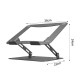 Підставка для ноутбука та MacBook Wiwu ZM-901 Desktop Foldable Silver