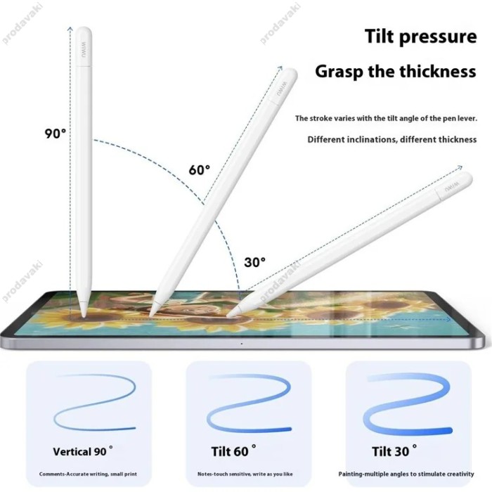 Стилус Wiwu iPad Pencil A01 Palm Rejection White
